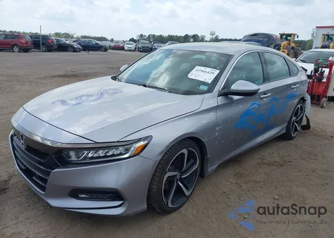 2019 Honda Accord Sport from USA, damaged, VIN 1HGCV1F35KA132336